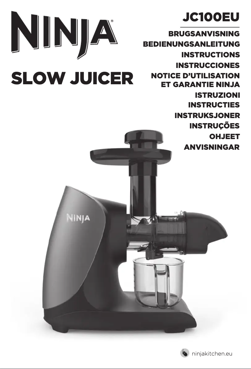 Página 1 del manual Manual de usuario Ninja Foodi JC100EU