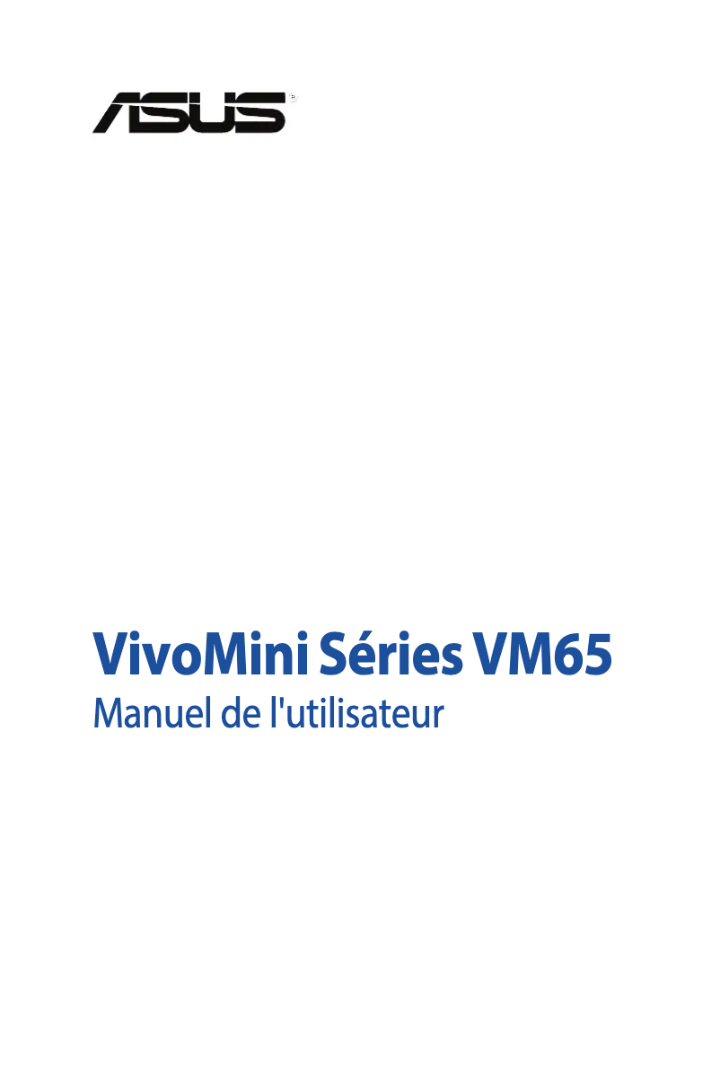 Imagen de la primera página del manual del dispositivo VivoMini VM65N