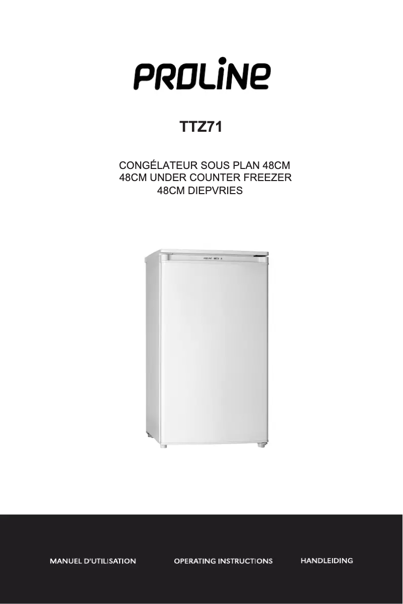 Imagen de la primera página del manual del dispositivo TTZ71