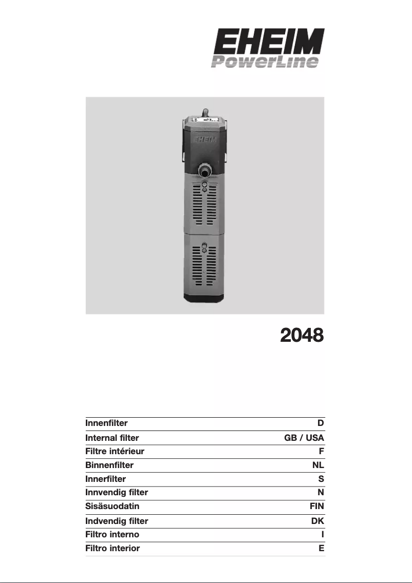 Imagen de la primera página del manual del dispositivo PowerLine