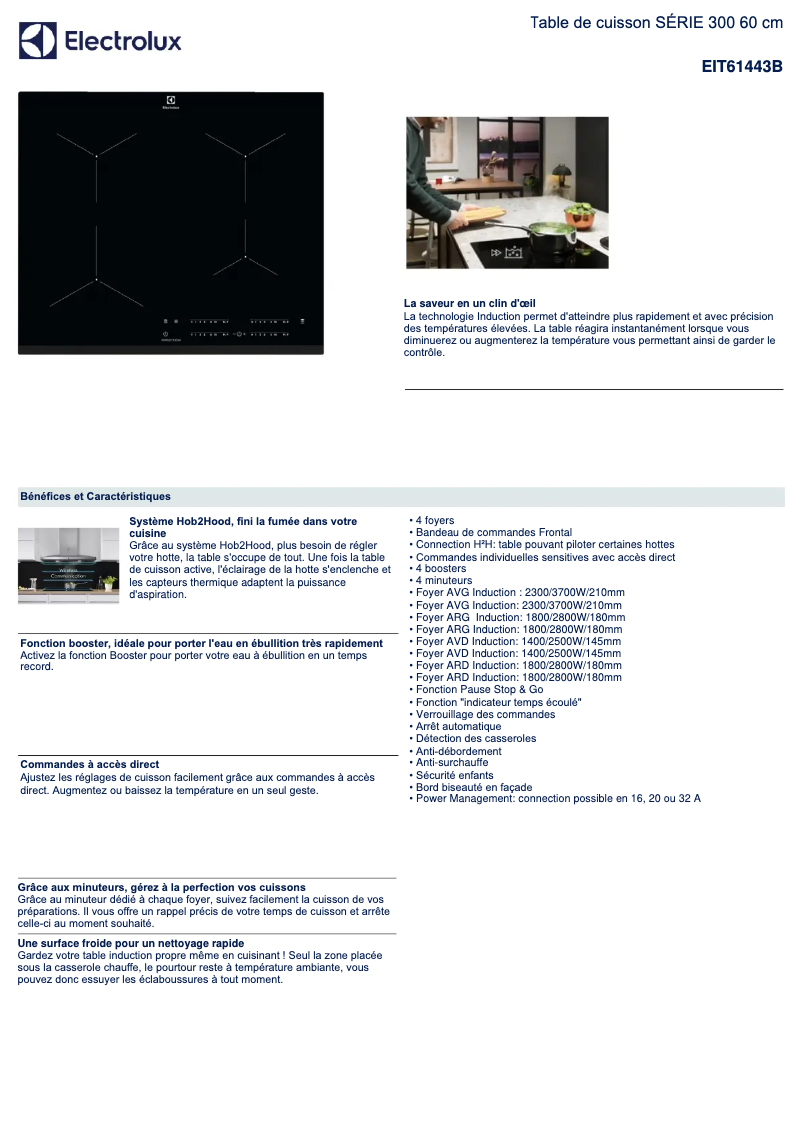 Imagen de la primera página del manual del dispositivo EIT61443B