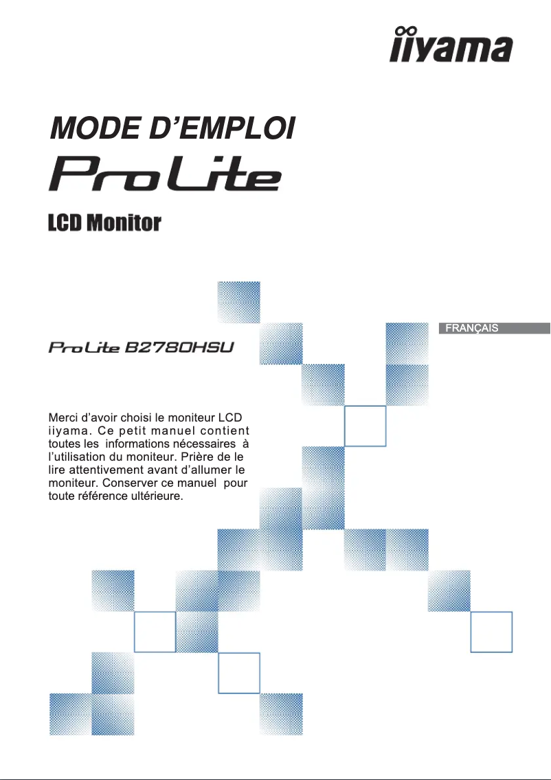 Imagen de la primera página del manual del dispositivo ProLite B2780HSU