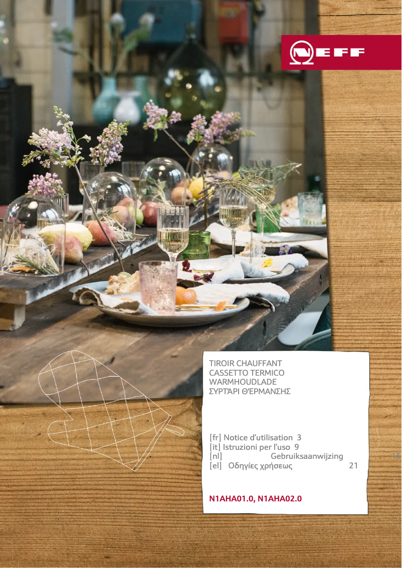 Página nº 1 - Manual de usuario Neff N1AHA02N0