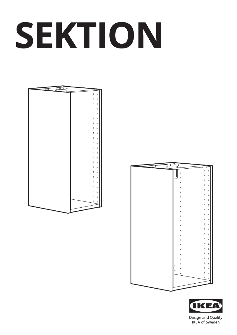 Imagen de la primera página del manual del dispositivo SEKTION 902.653.93