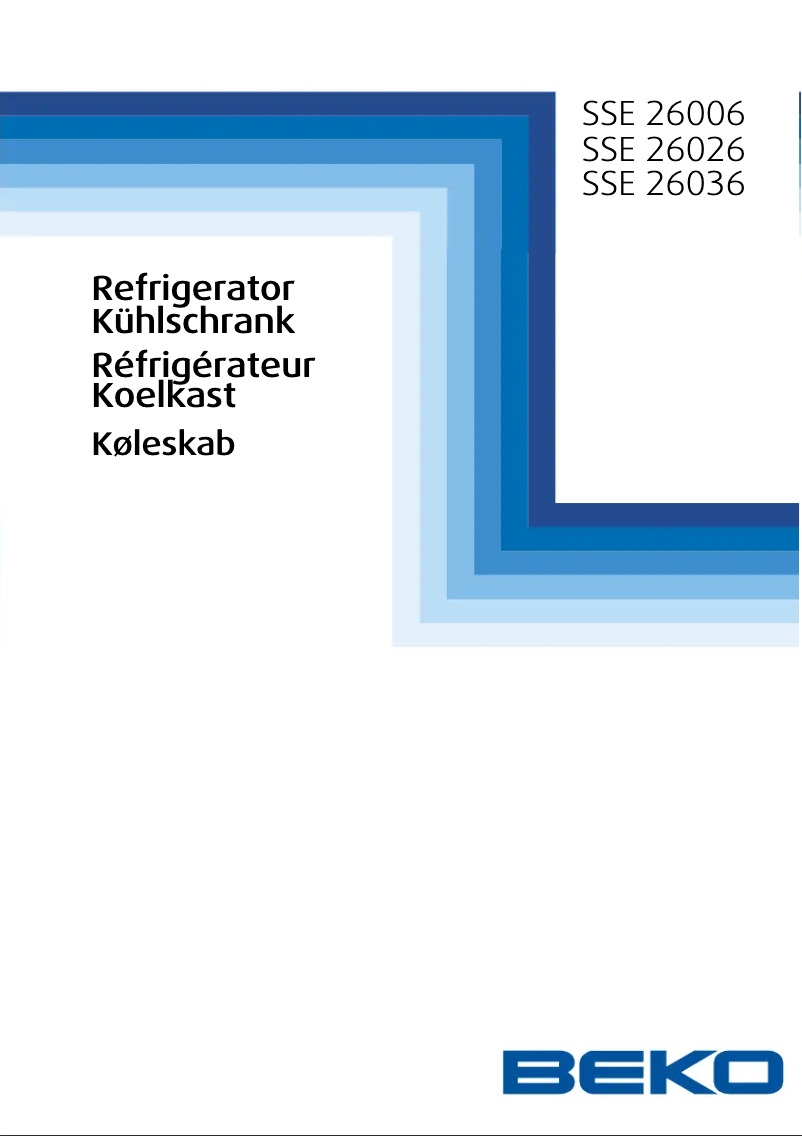 Imagen de la primera página del manual del dispositivo SSE 26026 S