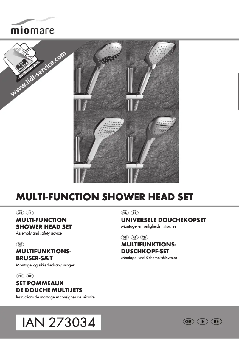 Página 1 del manual Manual de usuario Miomare IAN 273034