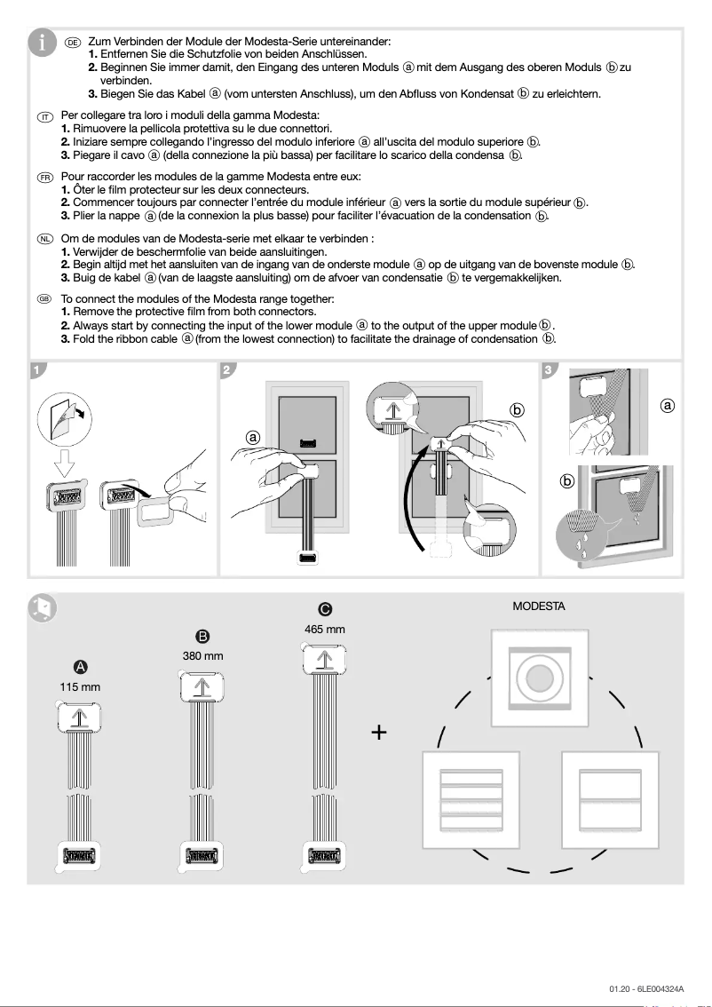 Página 1 del manual Instrucciones / montaje Elcom REH301X
