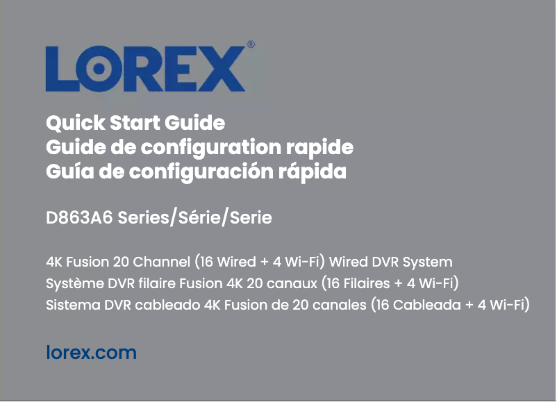 Imagen de la primera página del manual del dispositivo D863A81B