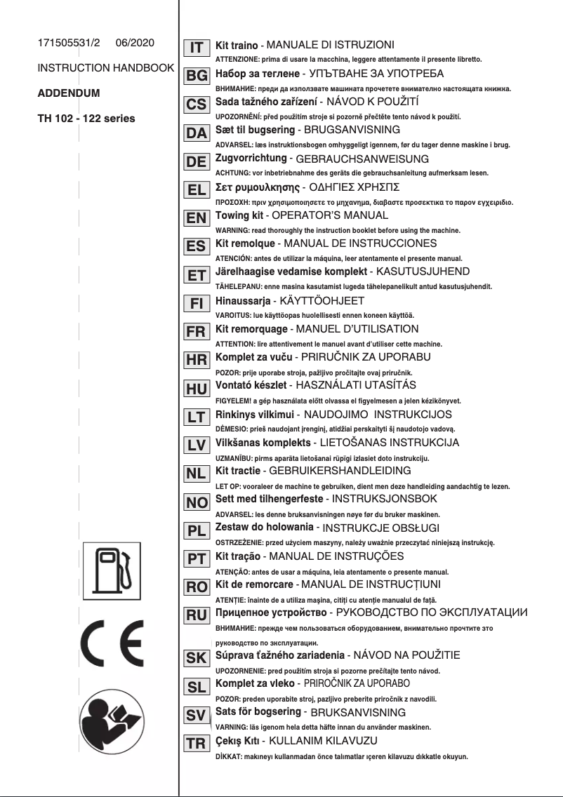 Imagen de la primera página del manual del dispositivo Estate Pro 9122 XWSY