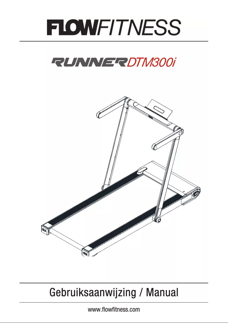 Página 1 del manual Manual de usuario Flow Fitness Runner DTM300i