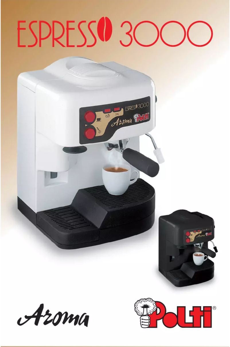 Imagen de la primera página del manual del dispositivo Espresso 3000