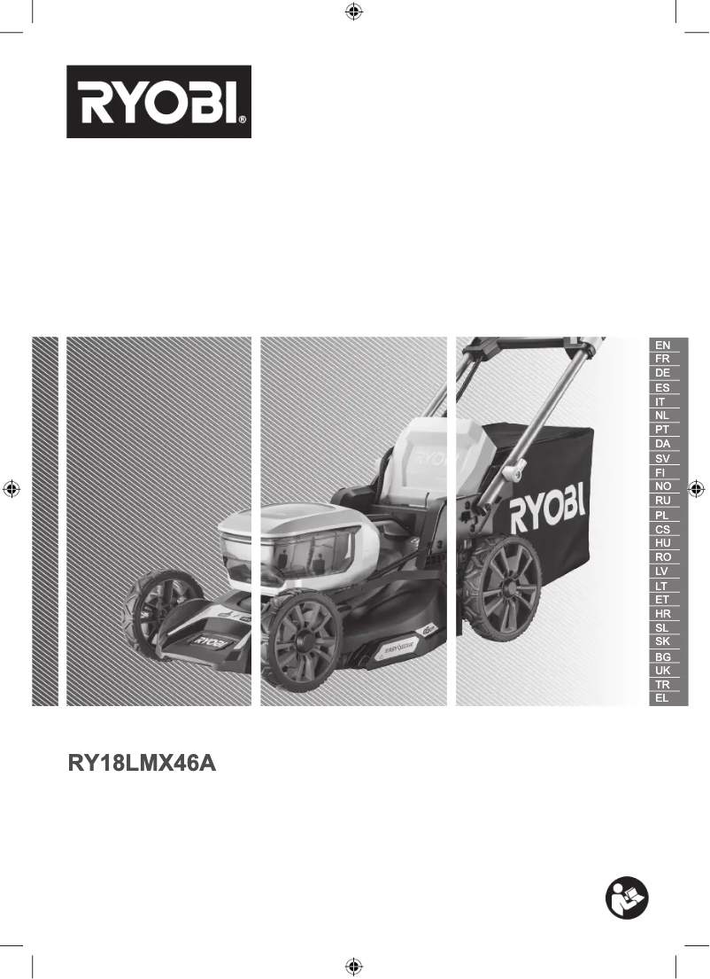 Página nº 1 - Manual de usuario RYOBI RY18LMX46A