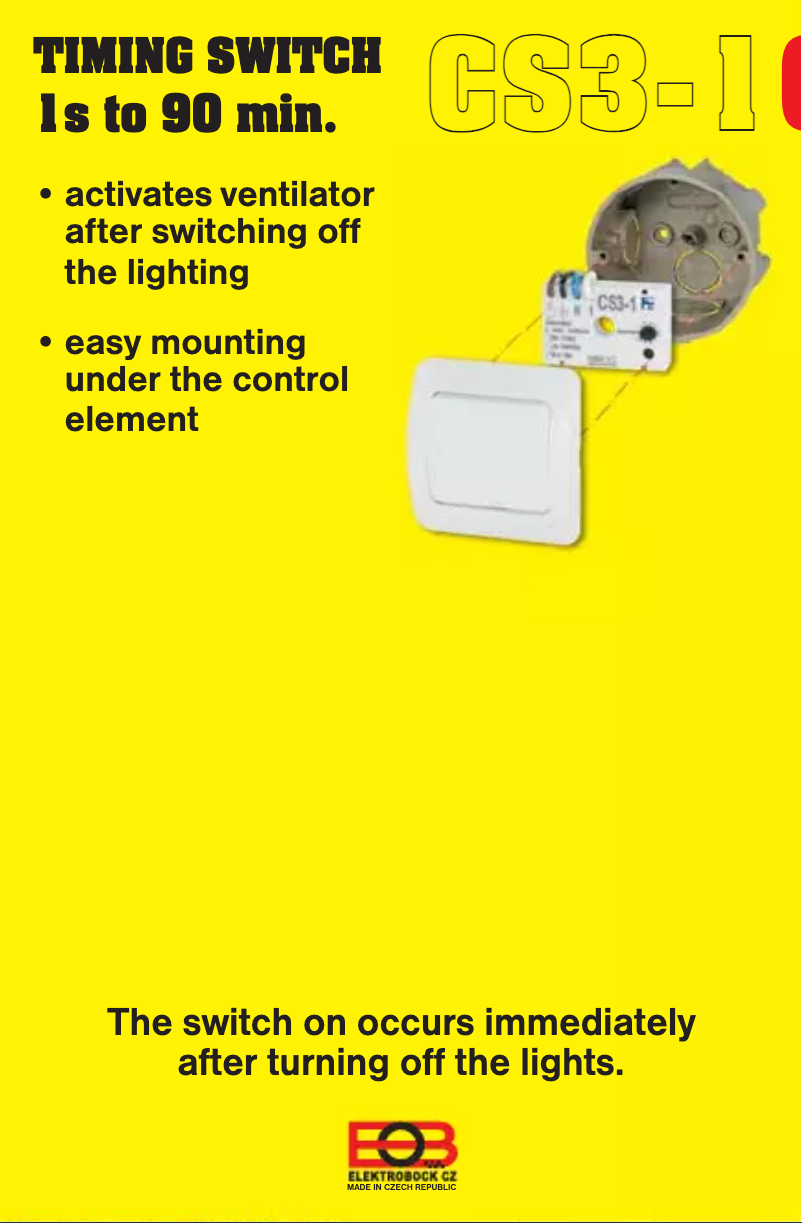 Página 1 del manual Manual de usuario Elektrobock CS3-1