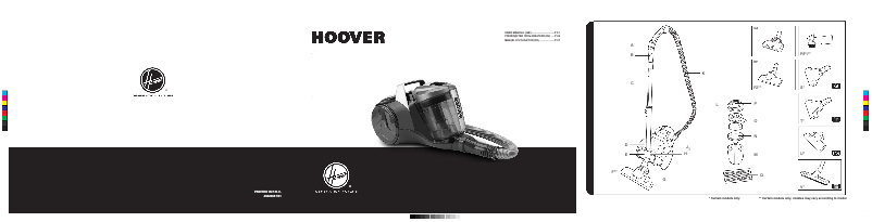 Página 1 del manual Manual de instrucciones Hoover BR2020 019