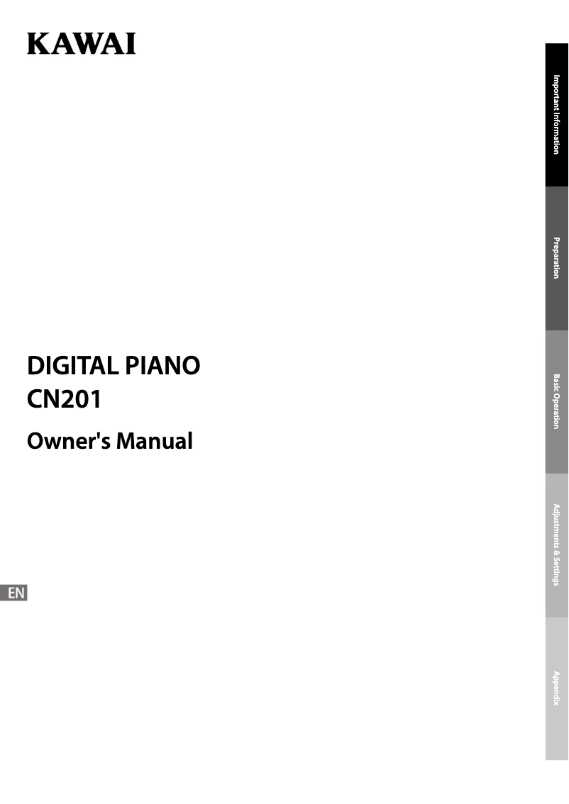 Imagen de la primera página del manual del dispositivo CN201