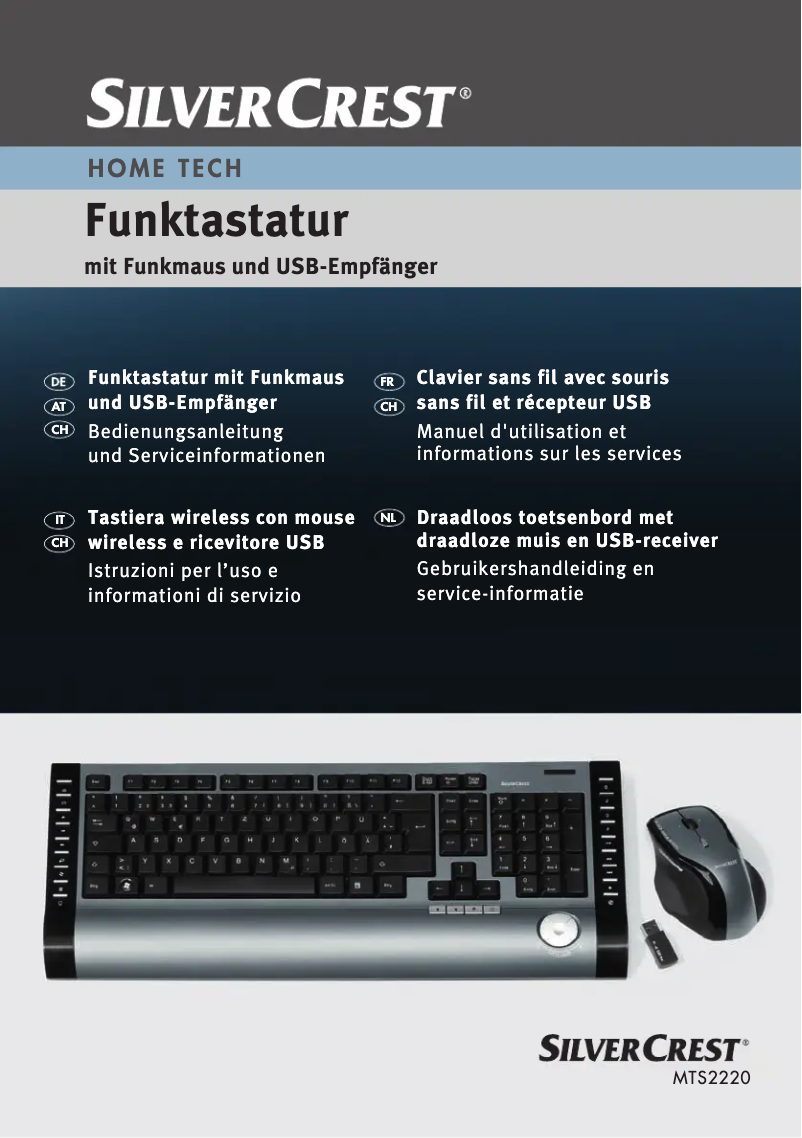 Página 1 del manual Manual de usuario SilverCrest MTS2220