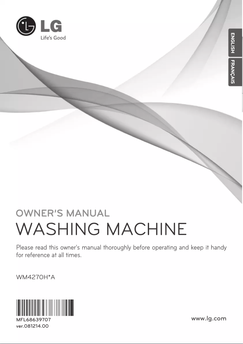 Página 1 del manual Manual de usuario LG WM4270HWA