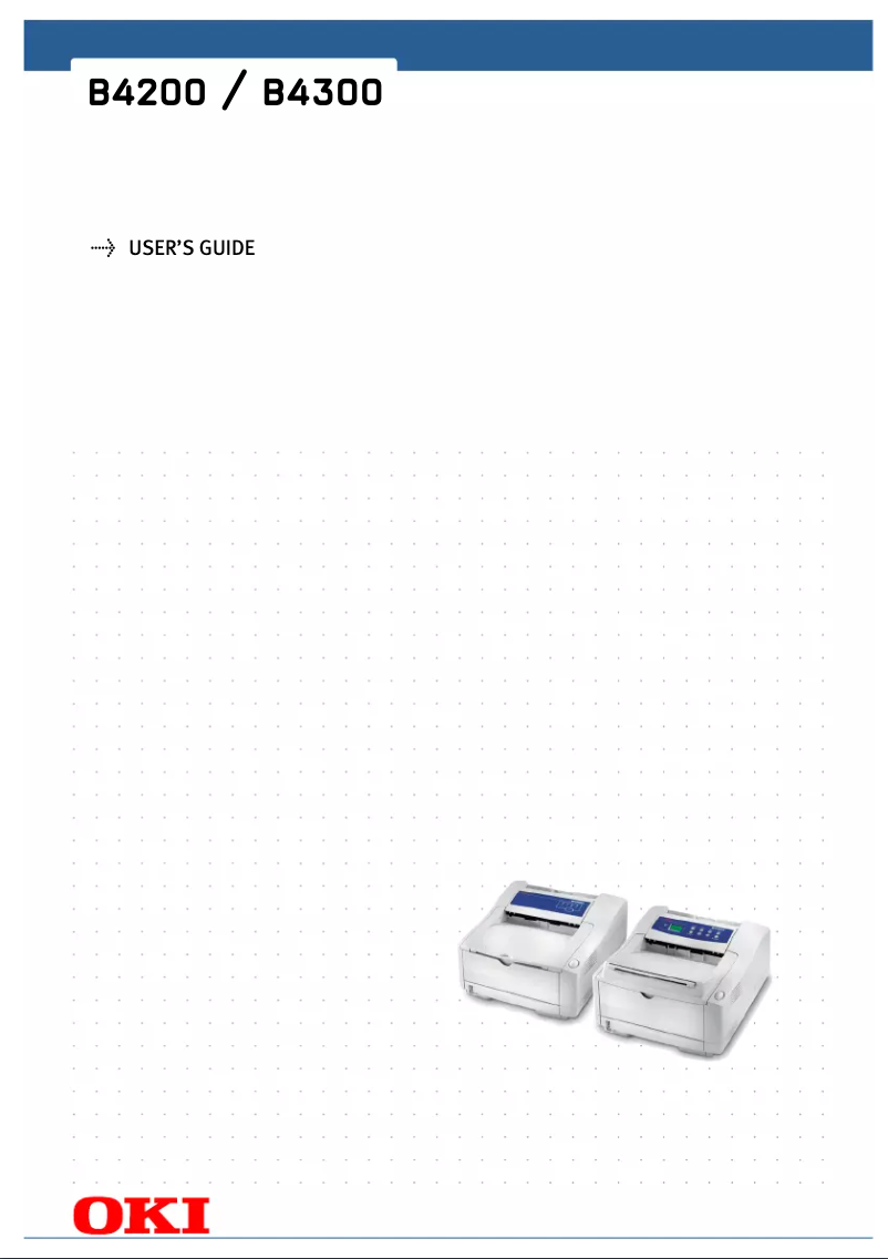 Imagen de la primera página del manual del dispositivo B4300n