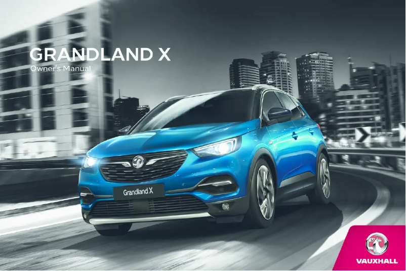 Página 1 del manual Manual de usuario Vauxhall Grandland (2020)