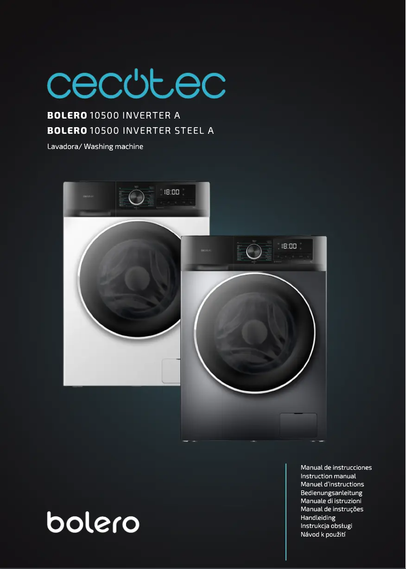 Imagen de la primera página del manual del dispositivo Bolero DressCode 10500 Inverter A