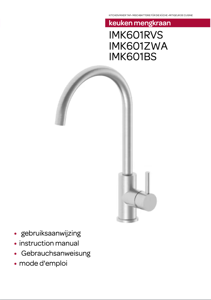 Página 1 del manual Manual de usuario Inventum IMK601RVS