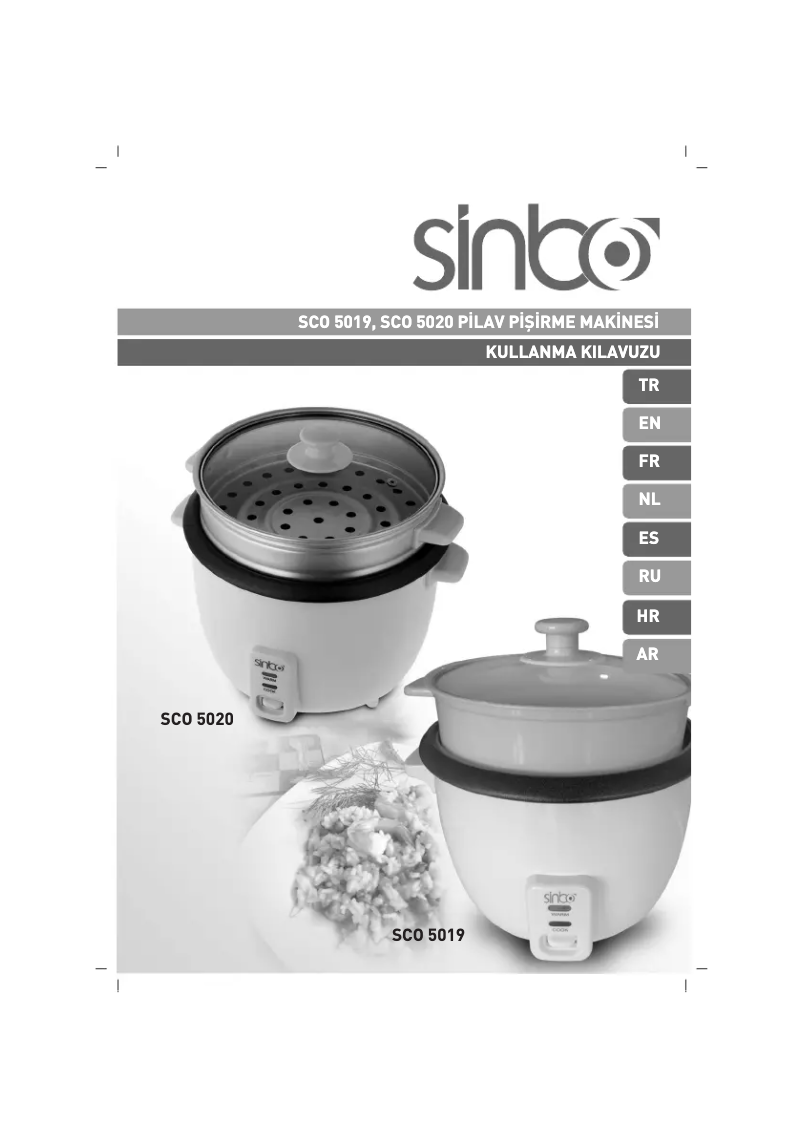 Página 1 del manual Manual de usuario Sinbo SCO-5020