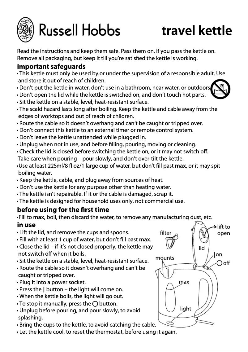 Imagen de la primera página del manual del dispositivo 14178