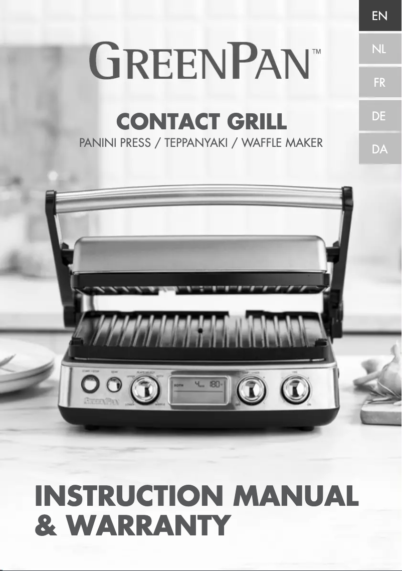 Página nº 1 - Manual de usuario GreenPan CC006587