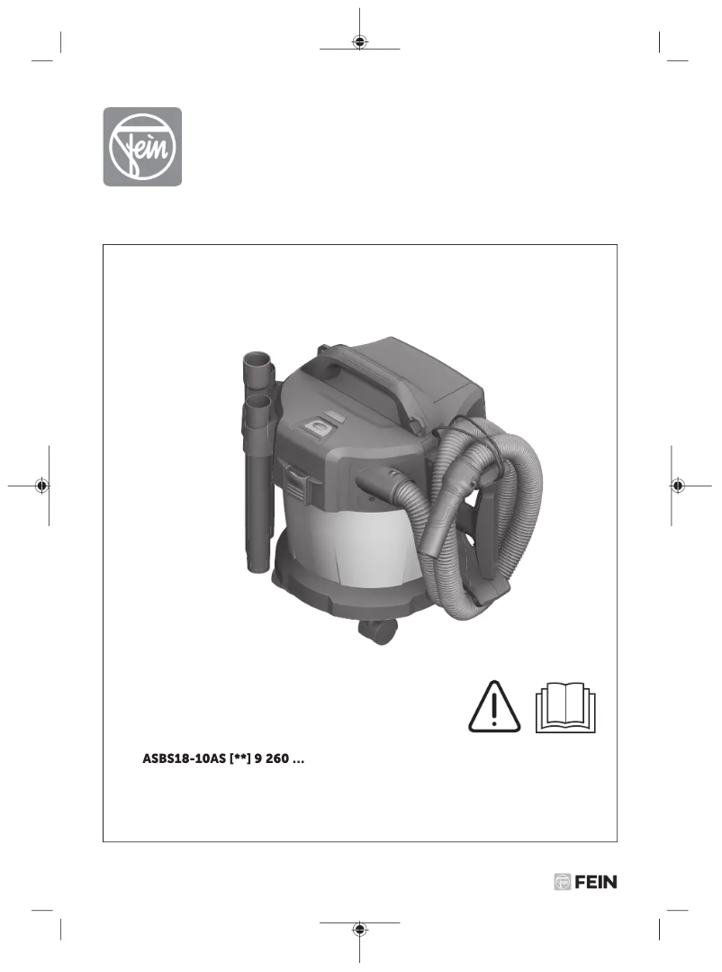Imagen de la primera página del manual del dispositivo ASBS 18-10 AS