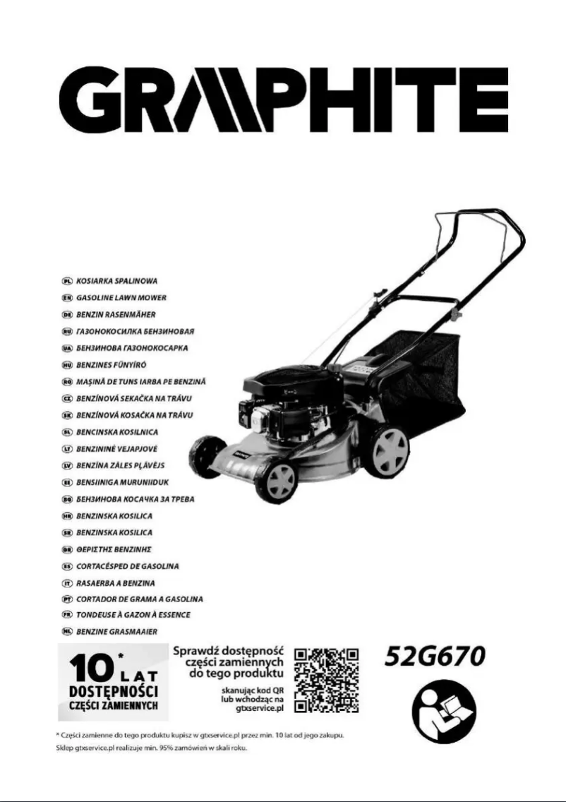 Página nº 1 - Manual de usuario Graphite 52G670