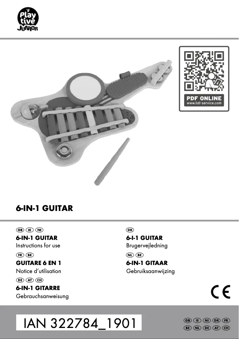 Imagen de la primera página del manual del dispositivo IAN 322784