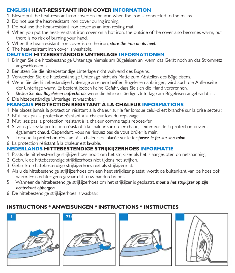 Página 1 del manual Manual de usuario Philips GC010