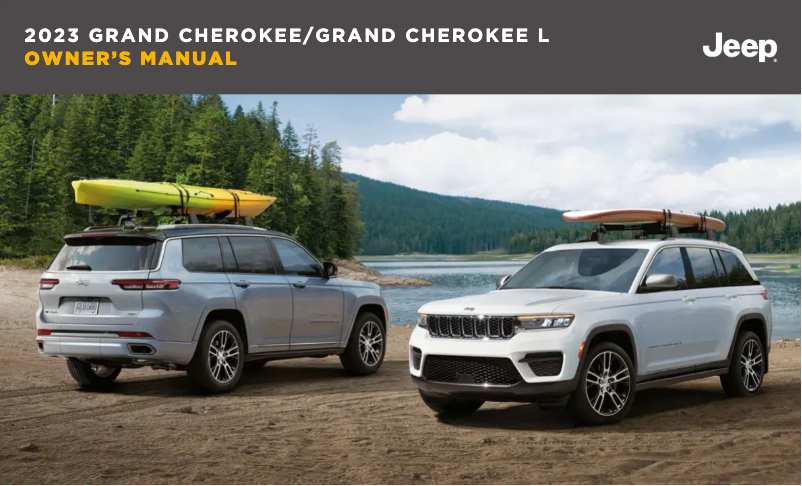 Página 1 del manual Manual de usuario Jeep Grand Cherokee (2023)