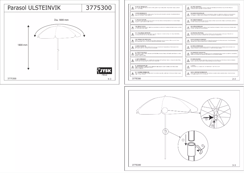 Imagen de la primera página del manual del dispositivo Ulsteinvik