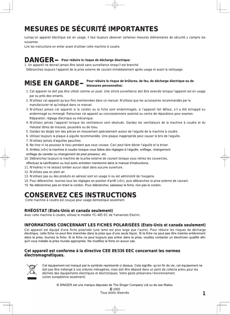 Imagen de la primera página del manual del dispositivo Confidence 7469