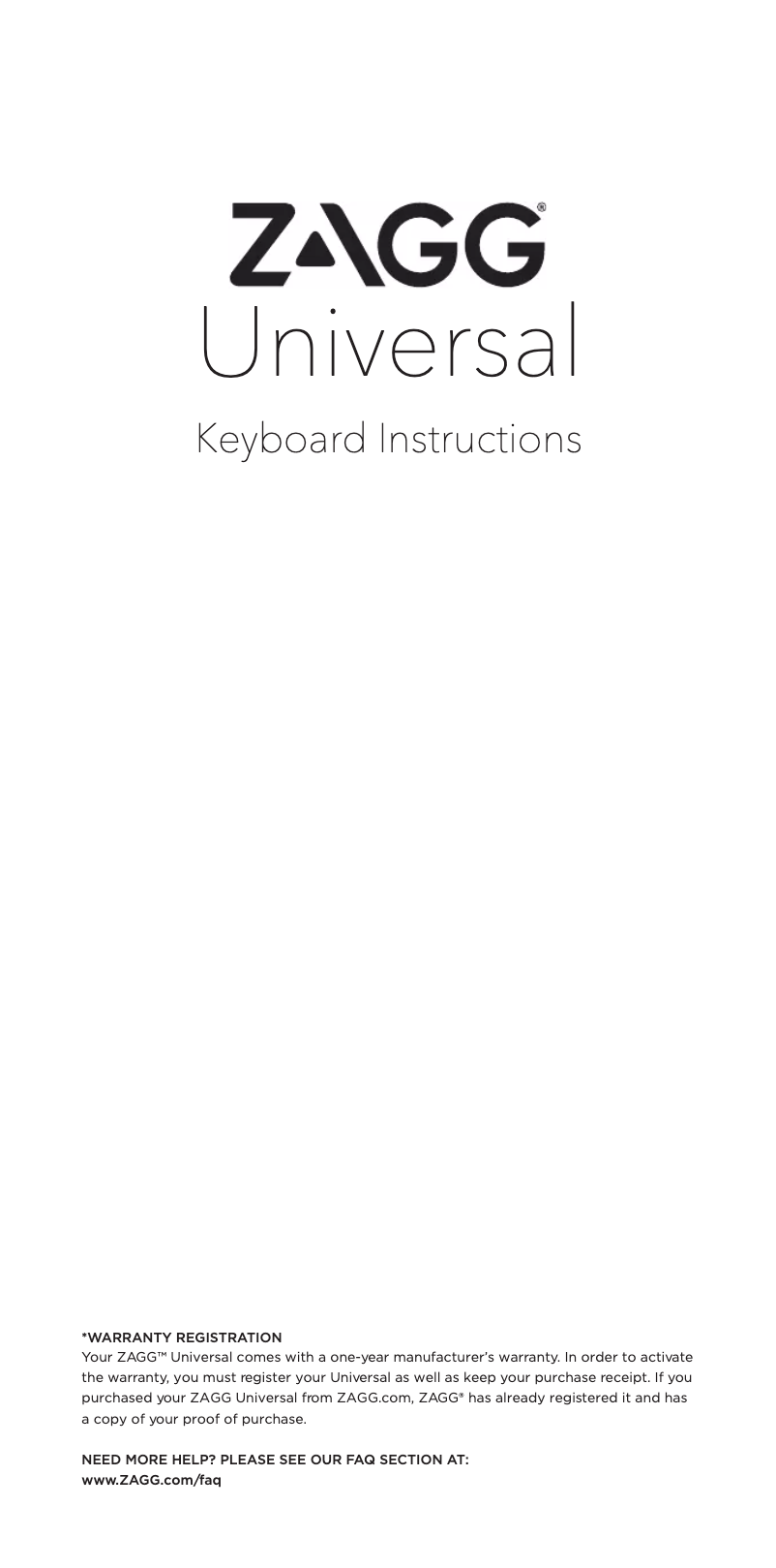 Imagen de la primera página del manual del dispositivo Universal