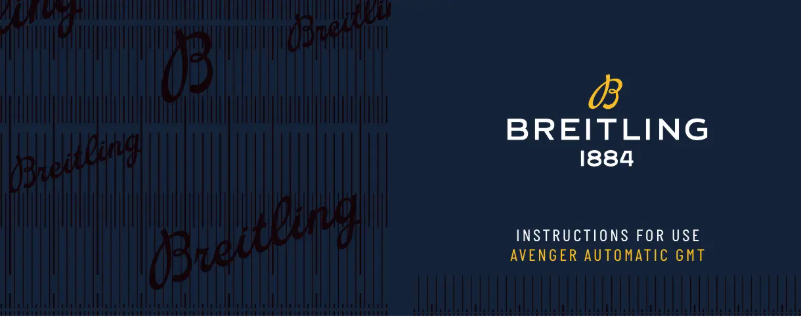 Imagen de la primera página del manual del dispositivo Avenger Automatic GMT