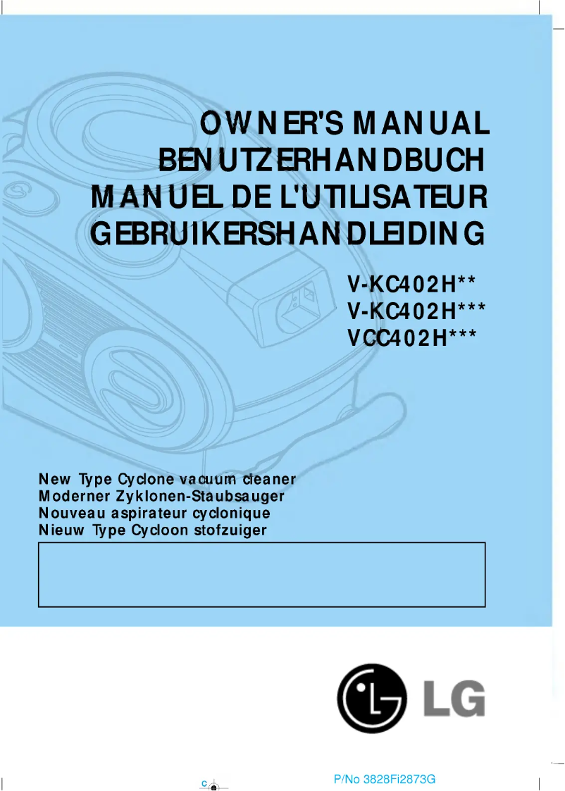 Imagen de la primera página del manual del dispositivo V-KC402HTUQ