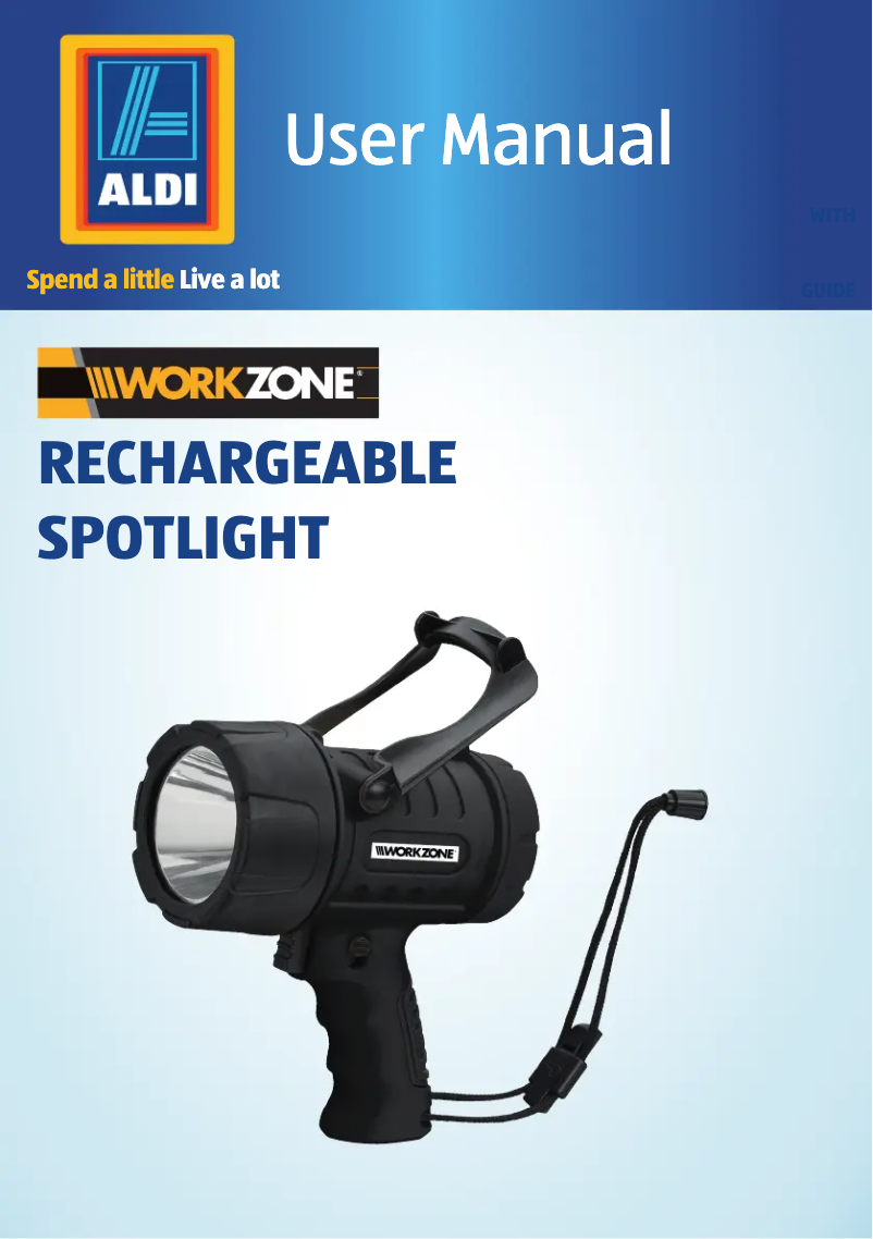 Página 1 del manual Manual de usuario Workzone GT-WH-01-UK