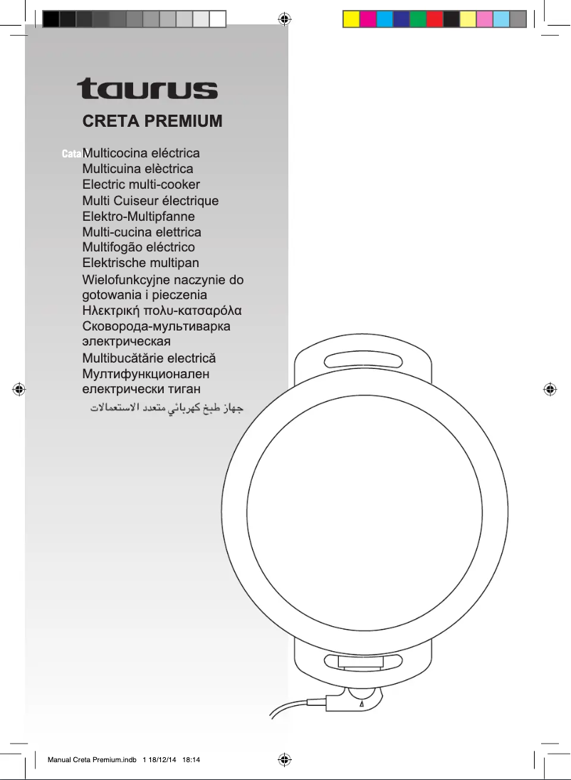 Página 1 del manual Manual de usuario Taurus Creta Premium