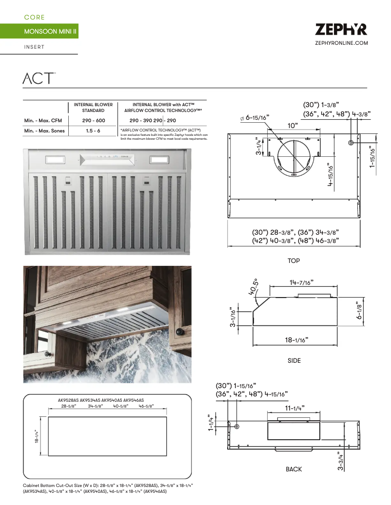 Imagen de la primera página del manual del dispositivo Monsoon Mini II AK9534AS