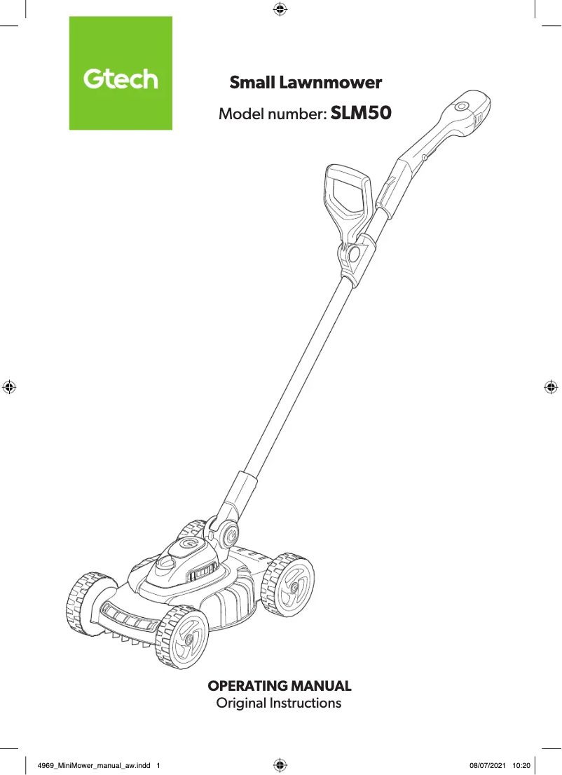 Página 1 del manual Manual de usuario G-Technology SLM50