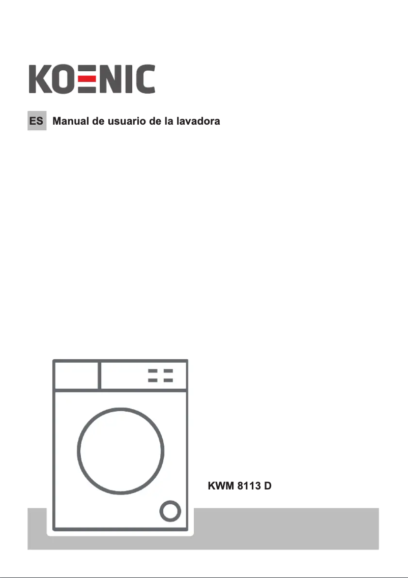 Imagen de la primera página del manual del dispositivo KWM 8113 D