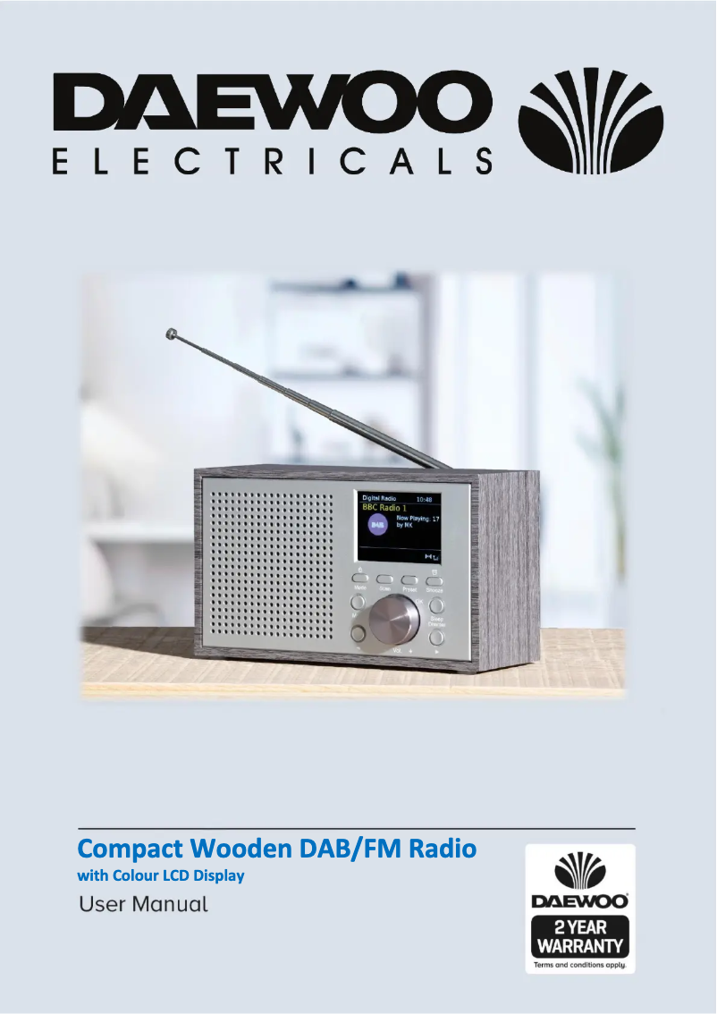 Imagen de la primera página del manual del dispositivo AVS1323