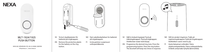 Imagen de la primera página del manual del dispositivo MLT-1925