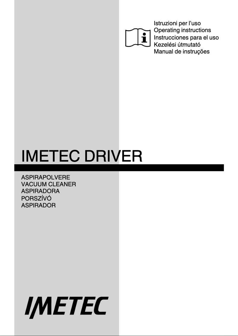 Página 1 del manual Manual de usuario Imetec DRIVER