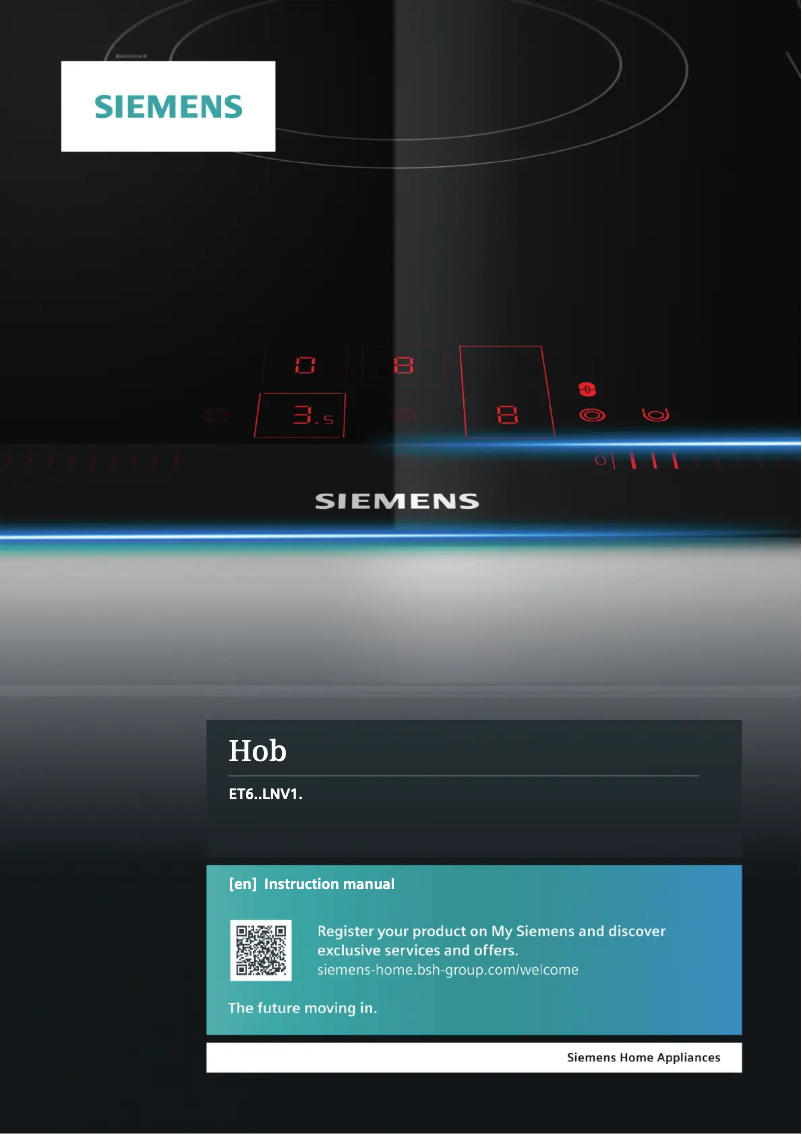 Imagen de la primera página del manual del dispositivo ET675LNV1M