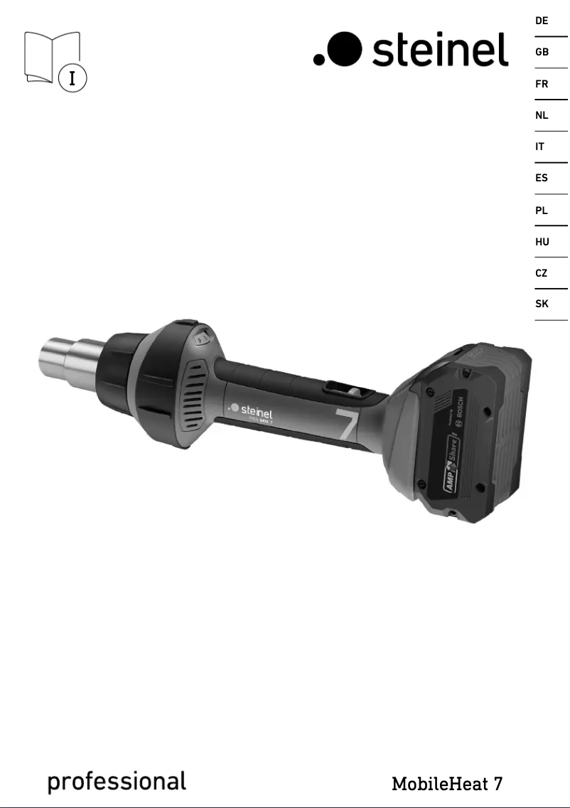 Página 1 del manual Manual de usuario Steinel MobileHeat 7