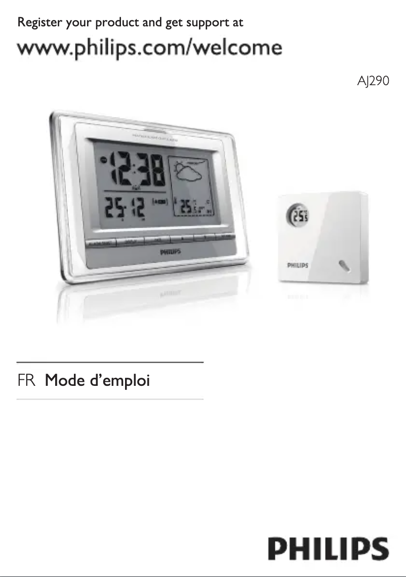 Página 1 del manual Manual de usuario Philips AJ290