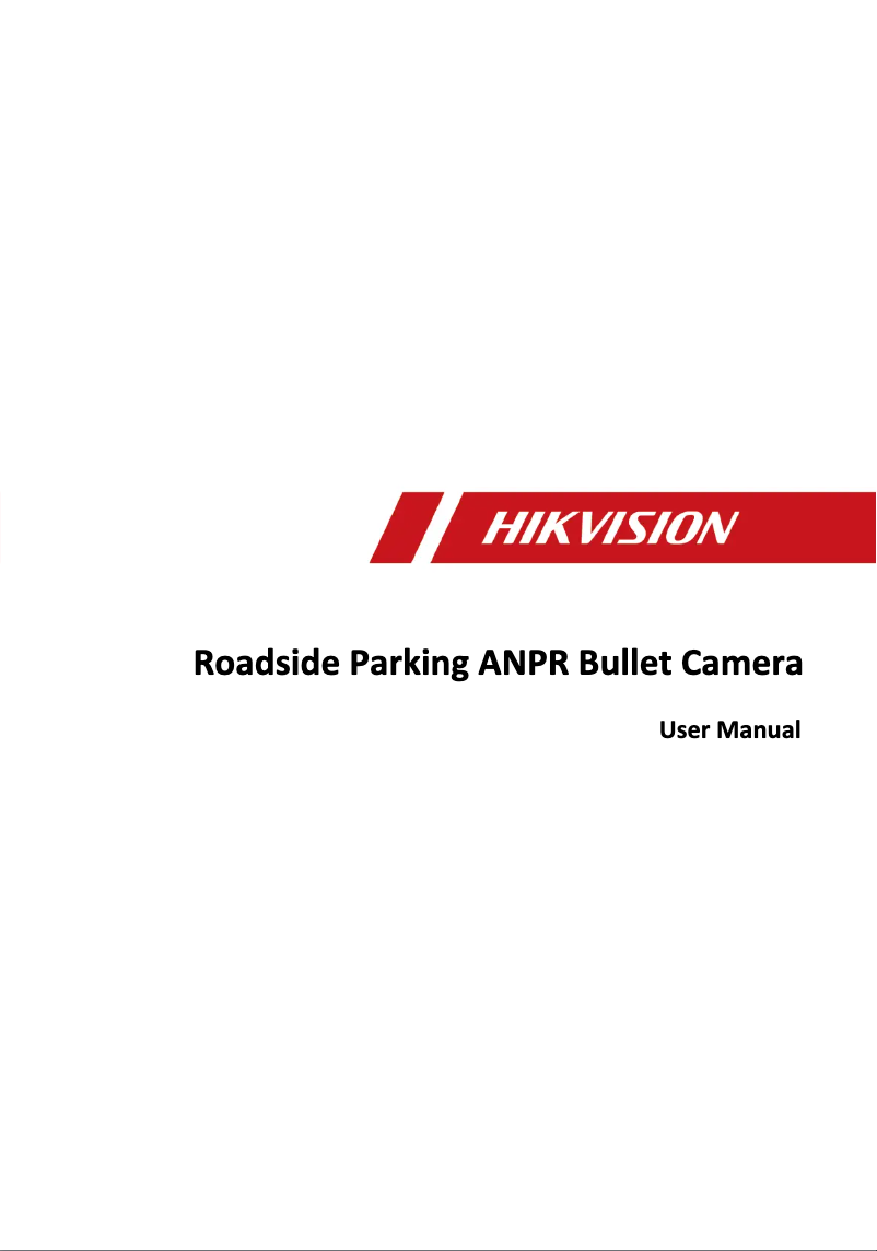 Página 1 del manual Manual de usuario Hikvision iDS-TCR803-B